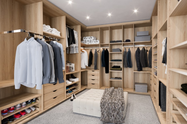 closet com móveis planejados da Finger